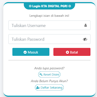 Register PGRI Kota Balikpapan - Persatuan Guru Republik Indonesia Cabang Kota Balikpapan